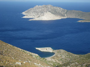 Panoramica della spiaggia di Mesachti